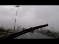 Avenida JFK en Santo Domingo durante la tormenta Isaac