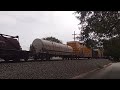 BNSF 4167 in H2 scheme leads NS 242 in Monarch, SC with Awesome Engineer!
