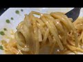 💕真夜中の飯テロ💕パスタがたまらなく食べたくなる動画💕年内　チャンネル登録　10,000人行きますように❤️