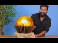 Giant Ferrero Rocher Making Recipe | My Big Dream Ferrero | M4 Tech |