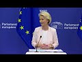 President-elect von der Leyen outlines next steps after EU vote