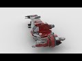 LEGO Star Wars B-Wing Mark II Starfighter - Alternate Build of 75362 Ahsoka Tano's T-6 Jedi Shuttle