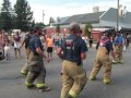 Manhattan MT Firemen dancing Cotton Eyed Joe