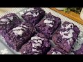 Ube Macapuno Crumb Cake | Purple Yam| #easydessertrecipe #ube #purpleyam