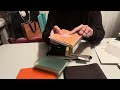 Hermes Ulysse Notebook Cover Unboxing/ Size Comparision and alternative Inserts.