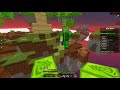 Bedwars but clutching with LADDERS | Minecraft Hypixel Bedwars | w/ AKT_11