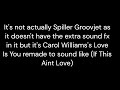 Spiller Groovejet (Carol Williams Love Is You)