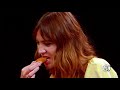 Alexa Chung Fears for Her Life While Eating Spicy Wings | Hot Ones