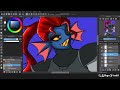 Undyne the Hero | UNDERTALE SPEEDPAINT