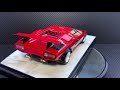 （総集編）ランボルギーニ カウンタック LP500S タミヤ1/24なべさんの難しく考えないプラモデル制作記(LAMBORGHINI COUNTACH)