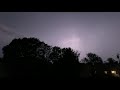 Lightning Crazy Thunderstorm Woodbridge New Jersey August 11th 2021