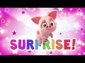Farm Animal Surprise Eggs: learn with Cuquin! 🐷 Videos & cartoons for babies