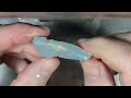 Cutting one of the hardest opals I've ever cut.  Will it be a score or a dud?