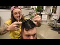 High & Tight Skin Fade with Beard Trim by Andy | The Philadelphia Barber Co.