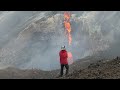 Etna. Eruzione Cratere Voragine. Luglio 2024