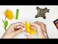 How To Make Beautiful Yellow Crepe Paper flowers | Art and Craft | Diy | Handmade Flowers