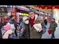 4K One-Day Walking Tour of Tianjin at Chinese New Year! 🏮🐉🧨