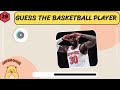Guess the NBA players in 5 Seconds Part II - NBA Basketball quiz