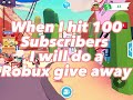 Roblox adopt me toys giveaway video