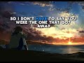 THE ONE THAT GOT AWAY Lyrics Video by | Katy Perry |