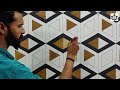 3D wall painting new creative design |  modern 3D wall painting | interior design