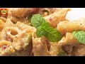 White Sauce Pasta Without Cheese | Pasta In White Sauce | White Pasta Recipe