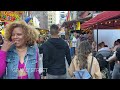 NEW YORK CITY Walking Tour [4K] - LITTLE ITALY CROWDED !!! - Feast of San Gennaro
