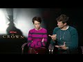 Claire Foy and Matt Smith teach us how to befriend The Crown's corgis!