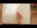 Carpet Design Drawing: How to Draw Beautiful Flower Frame | Step by Step Drawing Tutorial