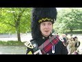 Suited and booted for Cavalry Sunday parade in London