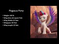 Pegasus Wing Size - Physics