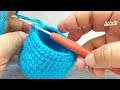 crochet hanging fruit basket tutorial || crochet hanging basket Accessories|| crochet storage basket