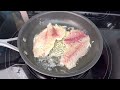 Yummy snapper in the pan