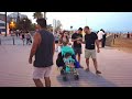 BARCELONETA BEACH AND BOARDWALK SUMMER TOUR BARCELONA SPAIN 4K