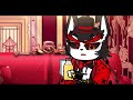 If God meets Valentino || Hazbin Hotel Gacha Animation || RIP MOTH MAN