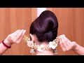 Nice ! Very easy bun hairstyle with clutcher | Cute Hairstyle for long hair | Hair style Girl 2023