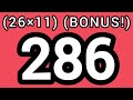 Skip Counting by Different Numbers Ep. 2 | 26s (+1 bonus number) | @86health_1