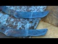 Blacksmithing: Roughing in a couple knife blanks