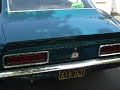 67 camaro big block 454  mutha  thumper cam idle Flowmaster  44