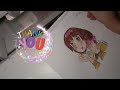 Speed drawing anime. I'm learning to draw anime.