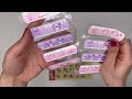 KUROMI and MELODY Blind bags 🎀 sanrio blind bag paper | ASMR | HELLO KITTY | Paper Sanrio