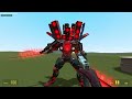 ALL SPEAKERMAN TITAN! VS SKIBIDI TOILET In Garrys Mod!