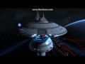 Earth Space Dock with James Horner music, while flying the U.S.S. Jerry Goldsmith