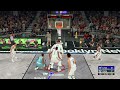 NBA2K22 Very Late 100% Smothered Layup goes in!!!