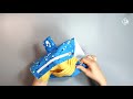 DIY Fabric long wallet / Make a clutch wallet /  sewing tutorial [Tendersmile Handmade]