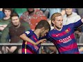 FIFA 16 Gameplay - Barcelona vs Real Madrid [1080p HD 60FPS] El Clasico
