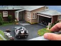 1:43rd Scale model of the McFly house from Back to the Future