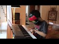Kai playing piano