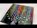 95. TOOTHPICK CELLS! | Acrylic Pouring Tutorial