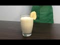 Banana Smoothie Creamy and Delicious Recipe in 3 Minutes